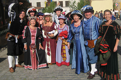 Herzogstadtler beim Neuburger Schloßfest
